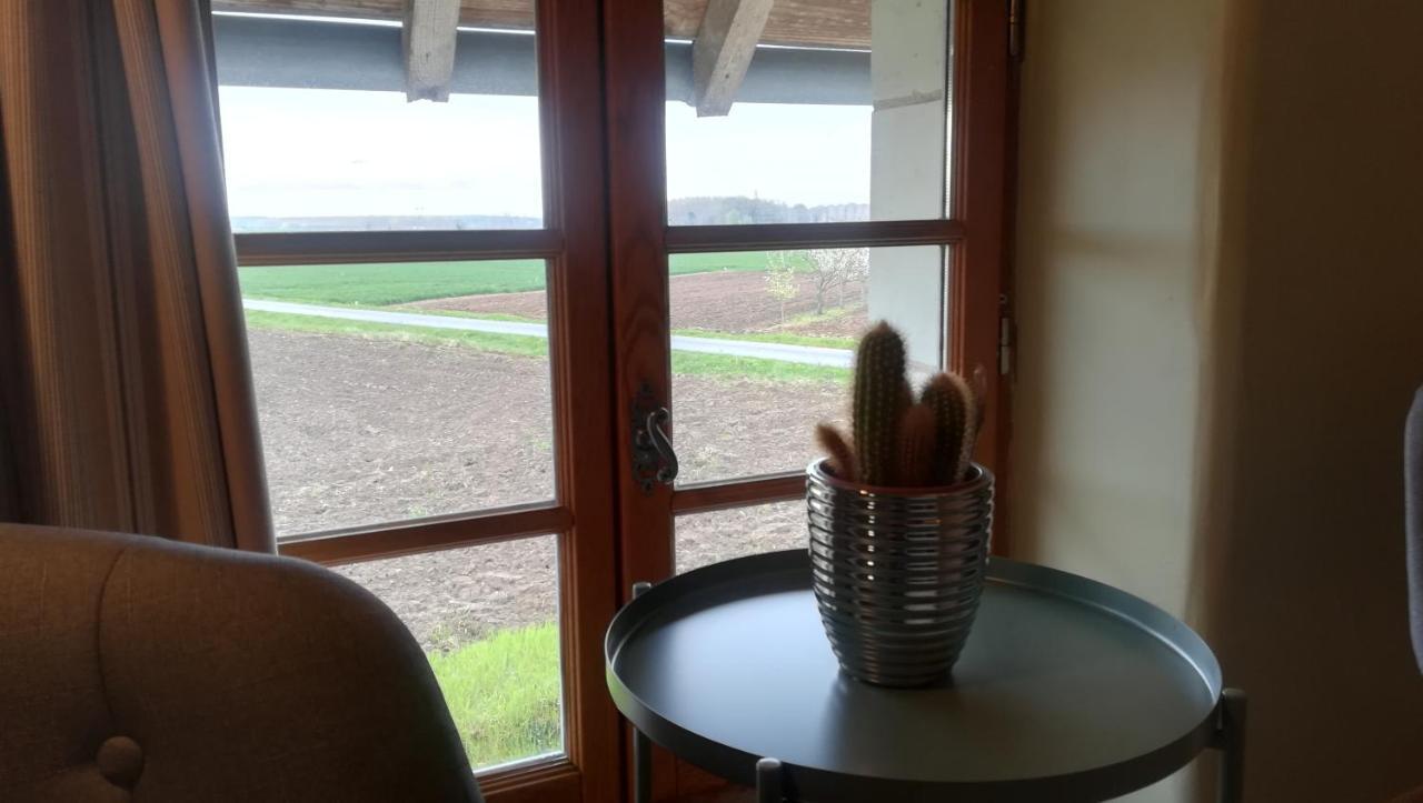 Gite Et Chambres D'Hotes Le Chene Billault Pouant Exteriör bild