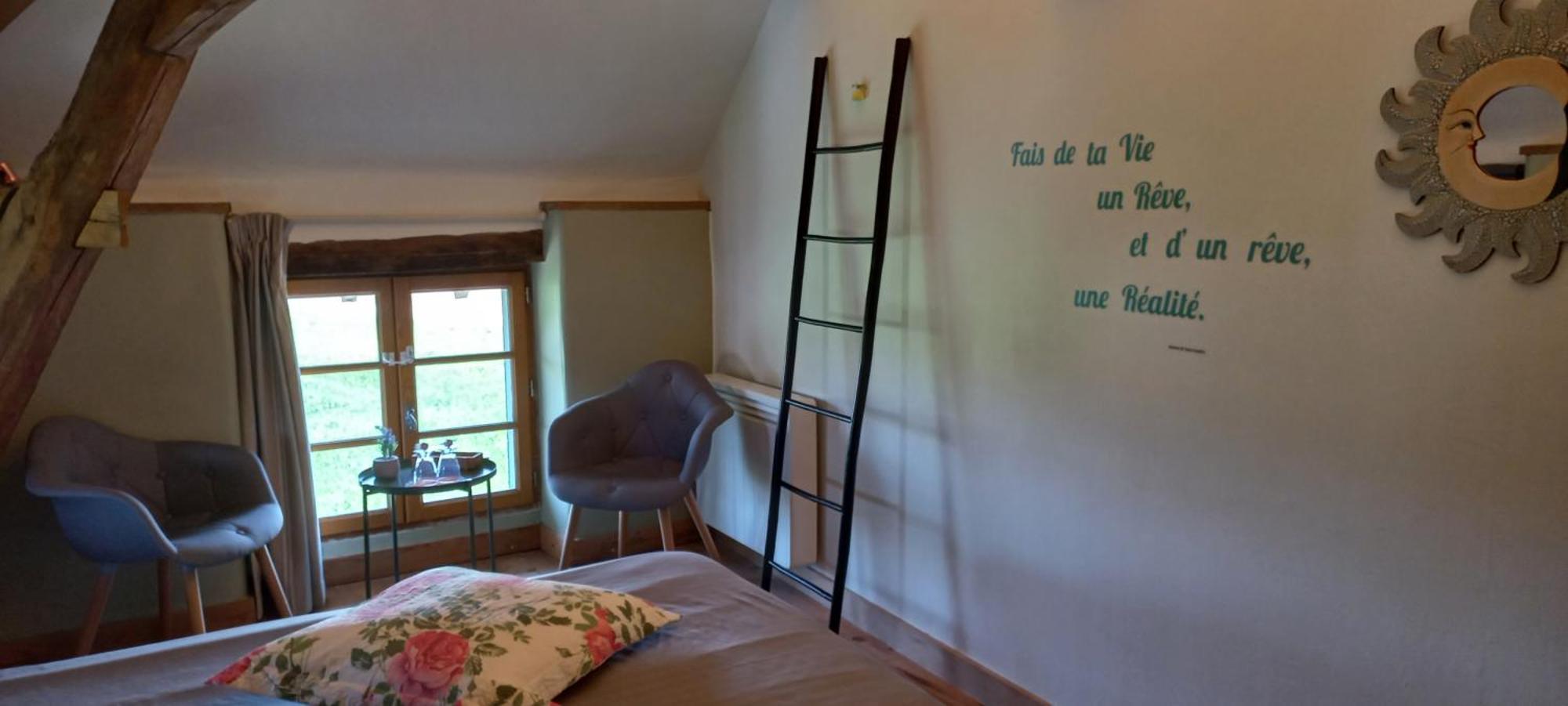 Gite Et Chambres D'Hotes Le Chene Billault Pouant Exteriör bild